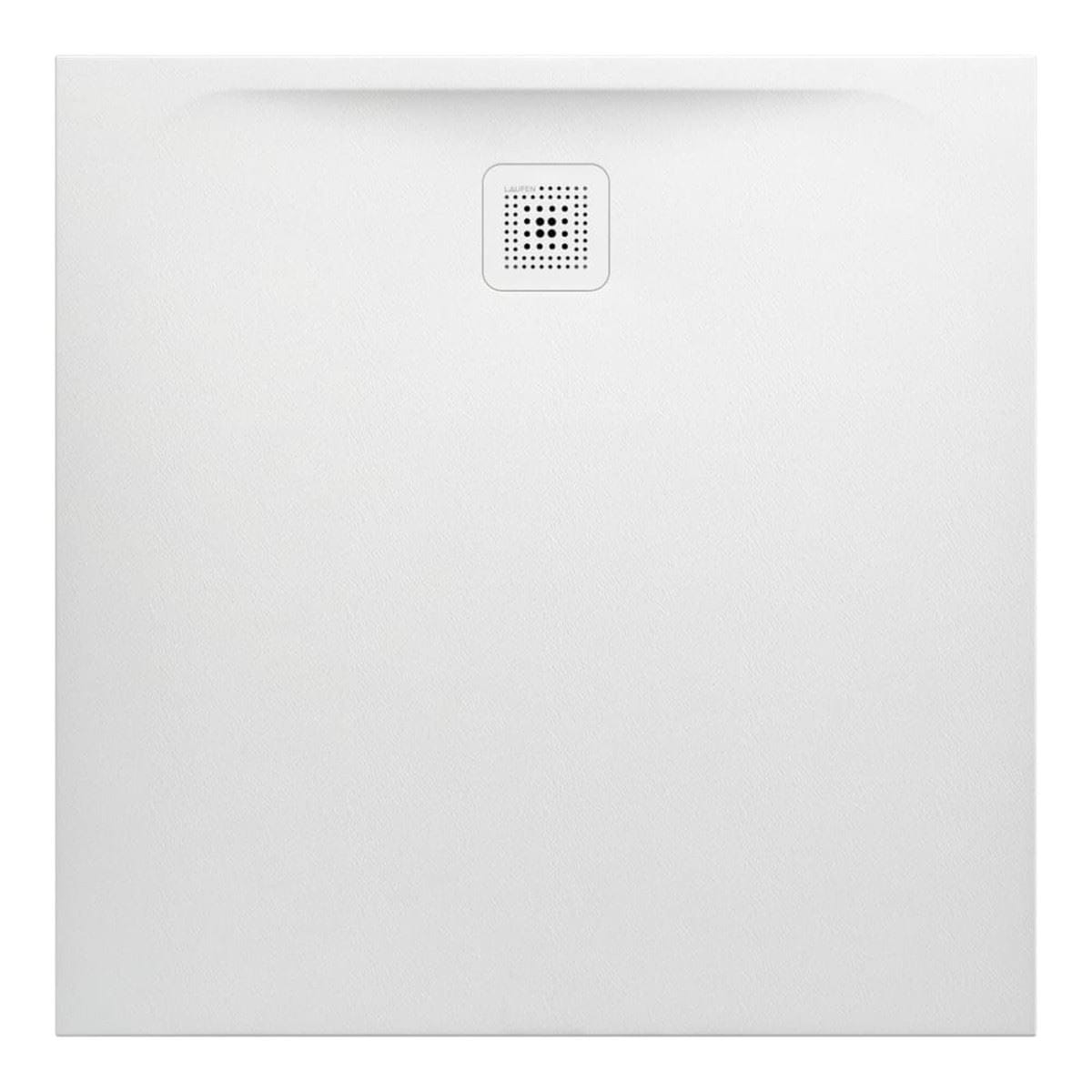 Laufen 1000 x 1000mm Laufen Marbond PRO Square Tray with Waste in White