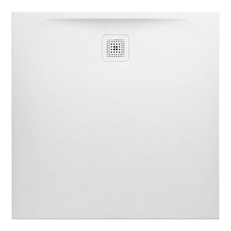 Laufen 1000 x 1000mm Laufen Marbond PRO Square Tray with Waste in White