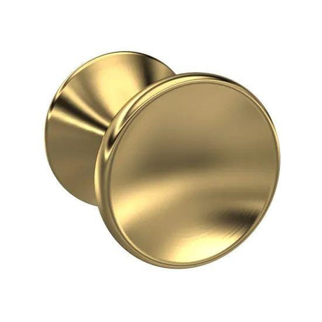 Aquarius Bathrooms Furniture Handle Brushed Brass / Indented Round Knob Aquarius Leighton Furniture Handle