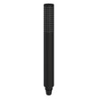 Aquarius Shower Handset Matt Black Aquarius Modern Round Shower Handset