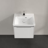 Villeroy & Boch Wall Mounted Vanity Unit Villeroy & Boch Subway 3.0 Wall Hung 500mm One Drawer Vanity Unit with Basin