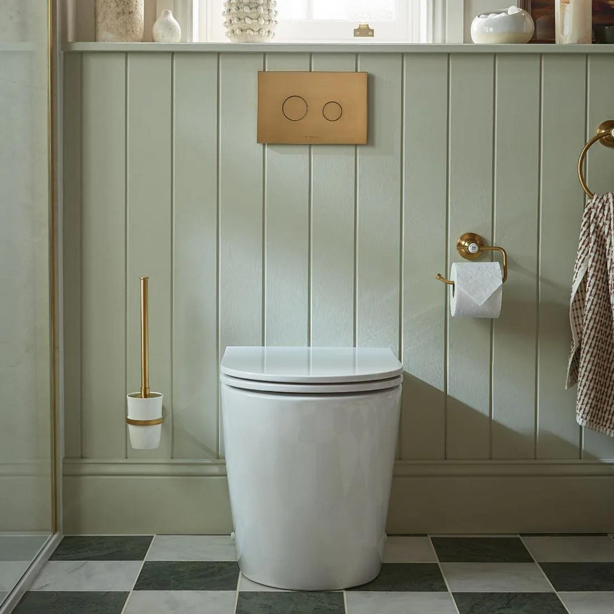 Vado Toilet Roll Holder Booth & Co. Axbridge Toilet Roll Holder