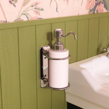 Burlington Soap Dispenser Chrome Burlington Traditional Single Soap Dispenser