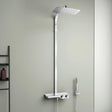 Ideal Standard Exposed Shower Set Ideal Standard Ceratherm S200 Exposed Thermostatic Shower Valve Set with Showerhead and Pencil Handset in Chrome