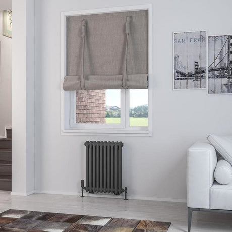 Eastbrook Rivassa Traditional 2 Column Radiator in Matt Anthracite