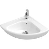 Villeroy & Boch Cloakroom Basin Villeroy & Boch O.novo 415mm Corner Cloakroom  Basin in White Alpin