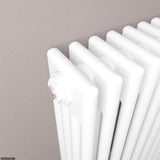 Eastbrook Eastbrook Rivassa Traditional 4 Column Radiator in Gloss White