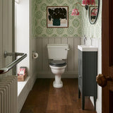 Heritage Cloakroom Vanity Unit Heritage Caversham 400mm Floor Standing Cloakroom Vanity Unit and Basin Bundle