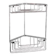 Miller Basket Miller Classic Two Tier Corner Shower Basket in Chrome