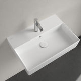 Villeroy & Boch Wall Hung Basin Villeroy & Boch Memento 2.0 Wall Hung Basin with Overflow in White Alpin
