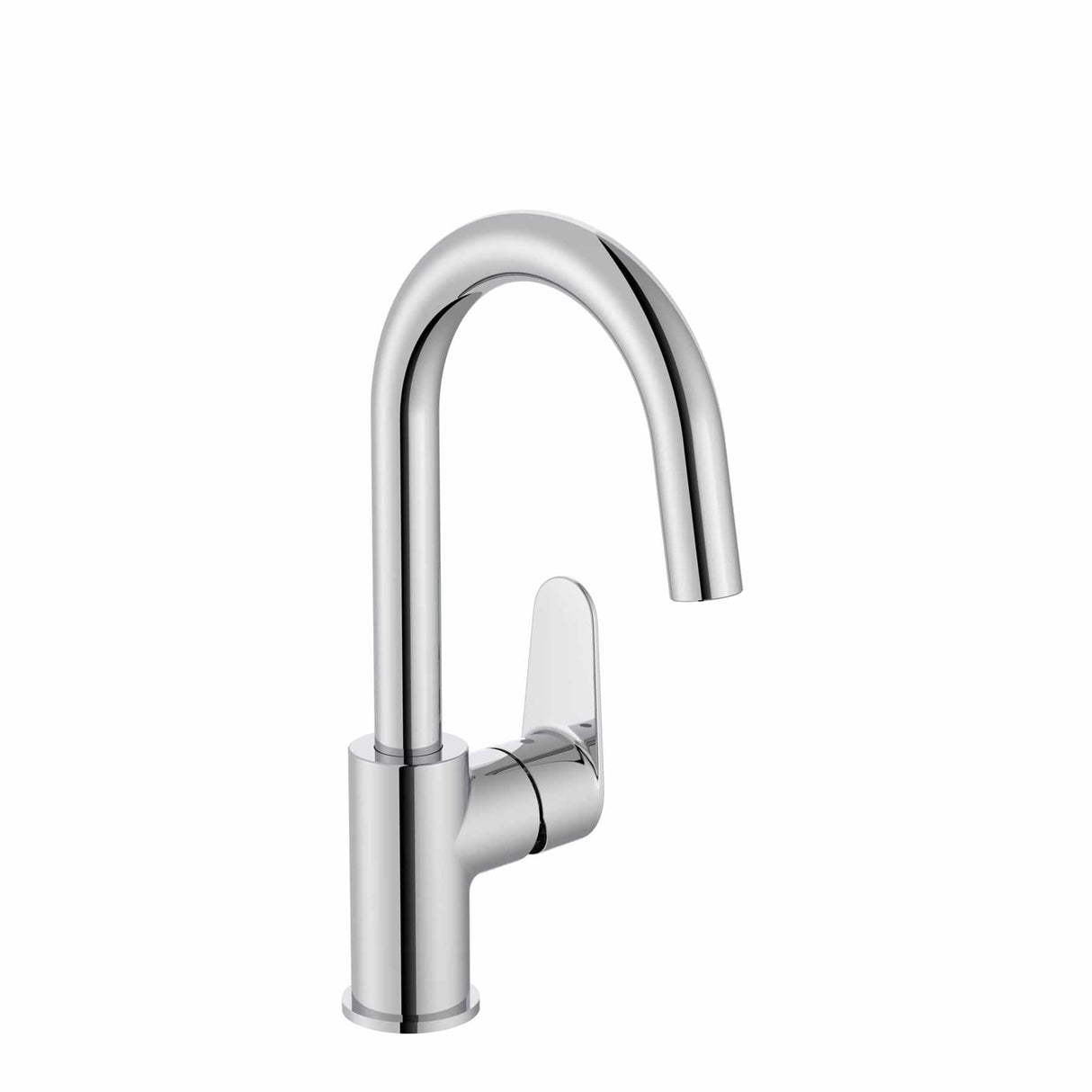 Roca Mono Basin Tap Roca Victoria Plus Cold Start Basin Mixer Tap with Side Handle and Click Clack Waste