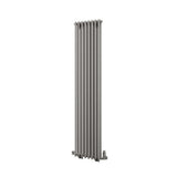 Eastbrook Column Radiator Eastbrook Murano Vertical Designer Radiator in Matt Grey