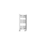 Eastbrook Wendover Curved Vertical Heated Towel Rail in Chrome