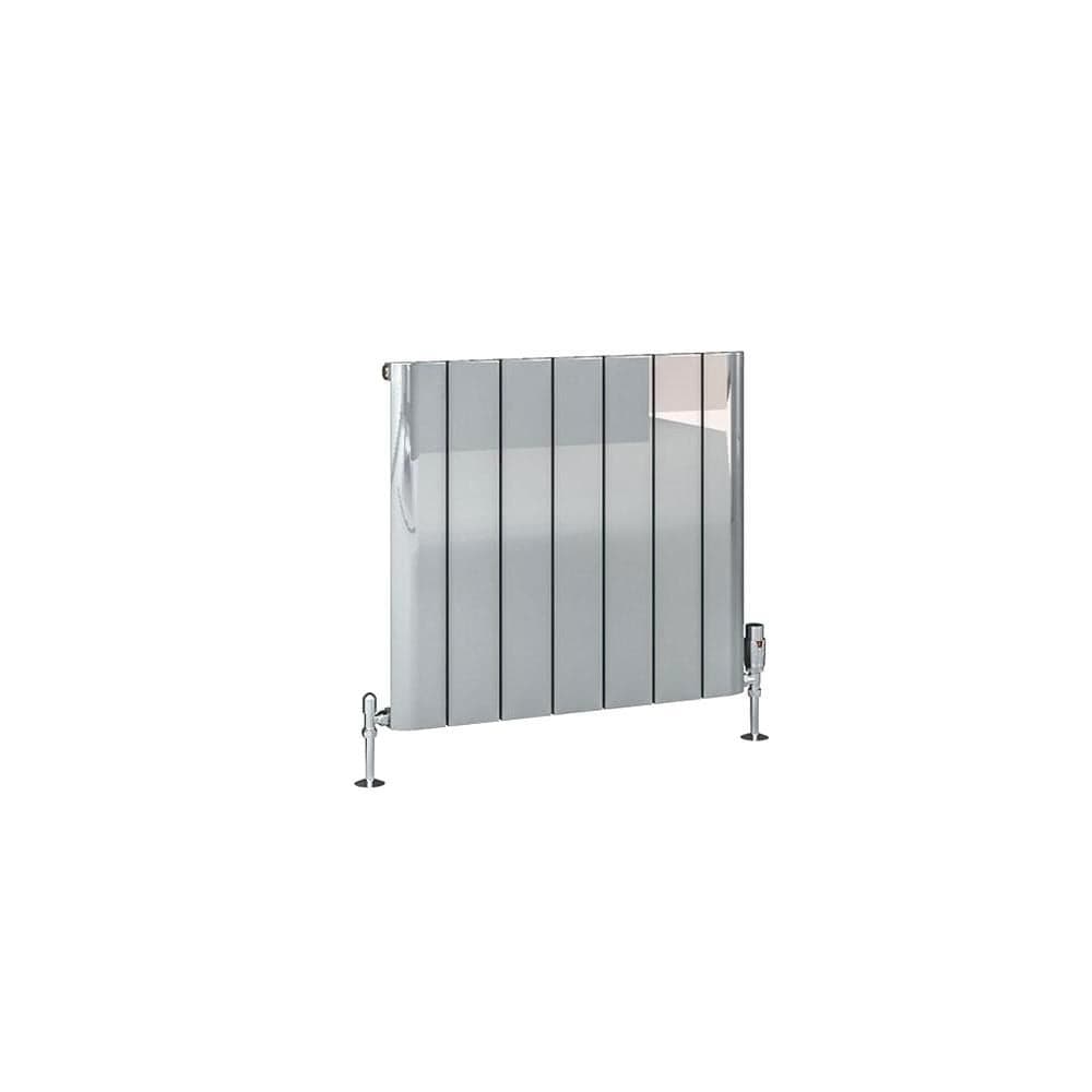 Eastbrook Panel Radiator Eastbrook Peretti Straight Horizontal Aluminum Radiator in Polished Aluminum