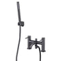 Aquarius Bath Shower Mixer Gunmetal Grey Aquarius RF-Series Bath Shower Mixer with Shower Kit