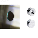 Merlyn Slding Shower Door Merlyn Series 10 Sliding Shower Shower Door in Chrome