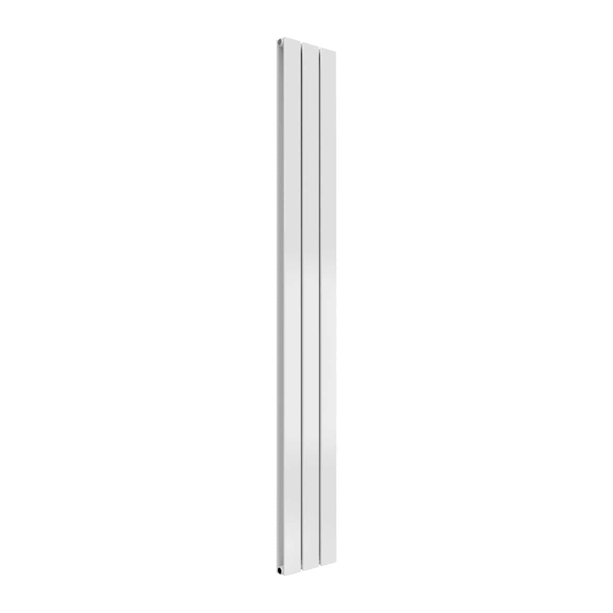 Reina Panel Radiator 1600 x 218mm / White Reina Flat Vertical Double Panel Radiator