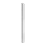 Reina Panel Radiator 1600 x 218mm / White Reina Flat Vertical Double Panel Radiator