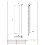Aquarius Athens Double Vertical Column Radiator