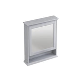 Burlington Mirrored Cabinet Classic Grey Burlington Mirror Cabinet - 600mm Wide