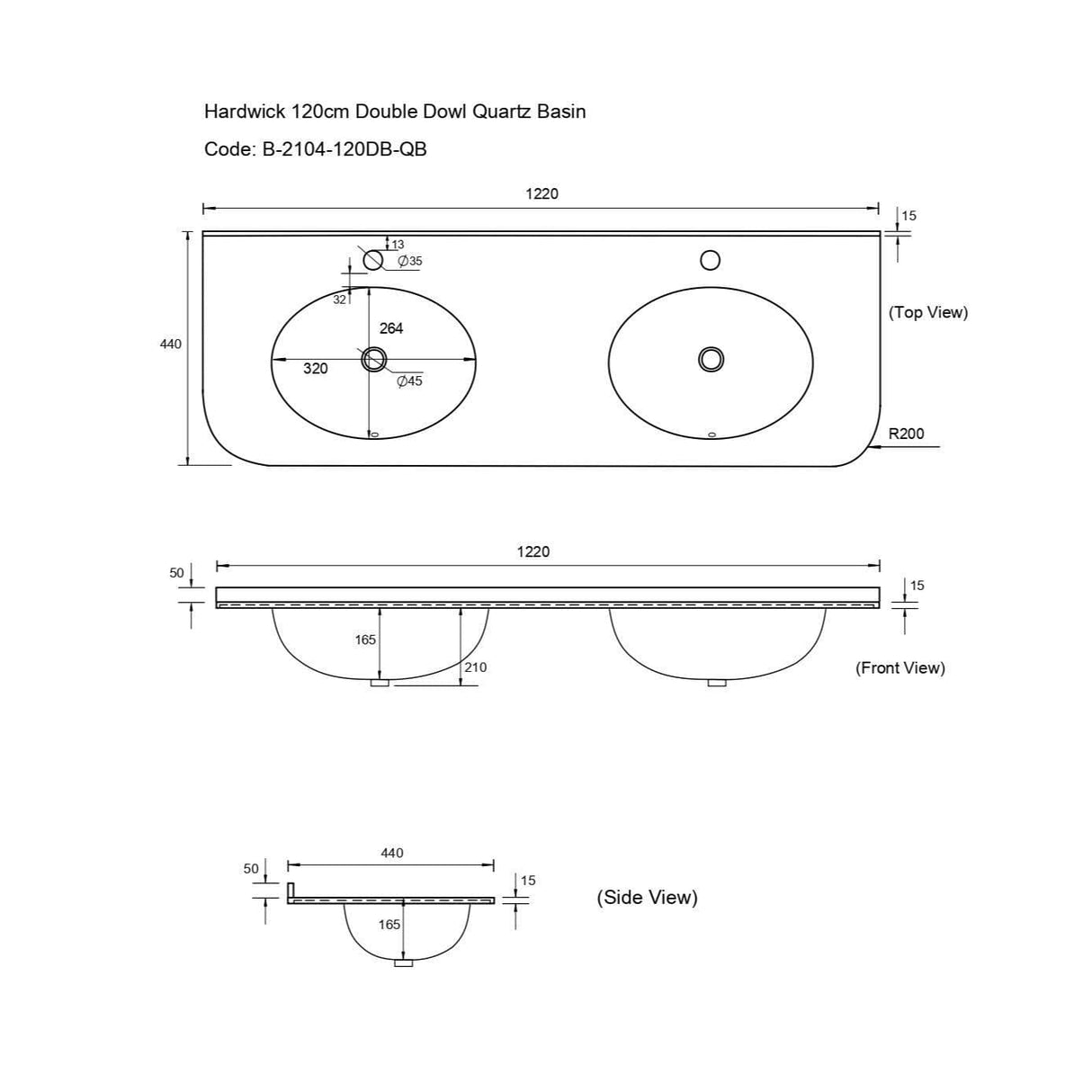 Eastbrook Wall Mounted Vanity Unit Eastbrook Hardwick Traditional 1200mm Wall Hung Vanity Unit with Double Basin