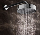 Crosswater Fixed Shower Head Crosswater MPRO Industrial 8" Fixed Round Shower Head in Chrome