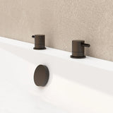 Imex Bath Mixer Imex Ravine Deck Mounted Cold/Hot Shut Off Valves