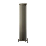 Eastbrook Column Radiator Eastbrook Rivassa Traditional 2 Column Radiator in Bronze Effect