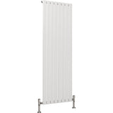 Aquarius Bathrooms Panel Radiator 1600 x 560mm / White Aquarius Flat Single Vertical Radiator