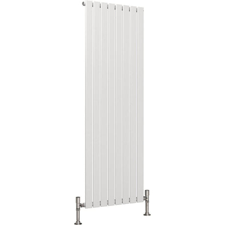 Aquarius Bathrooms Panel Radiator 1600 x 560mm / White Aquarius Flat Single Vertical Radiator