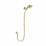 Burlington Shower Handset Gold Burlington Riviera Shower Handset, Hose and Elbow