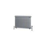 Eastbrook Column Radiator Eastbrook Rivassa Traditional 2 Column Radiator in Chrome Effect