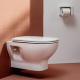 Laufen Lua Slimline Soft Close, Quick Release Toilet Seat