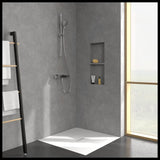 Villeroy & Boch Exposed Shower Valve Villeroy & Boch Universal Exposed Thermostatic Square Shower Valve