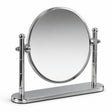 Miller Cosmetic Mirror Miller Classic Freestanding  Mirror in Chrome