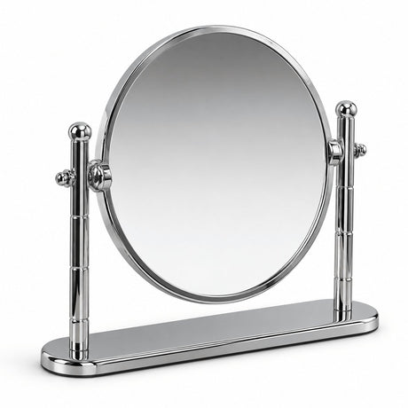 Miller Cosmetic Mirror Miller Classic Freestanding  Mirror in Chrome