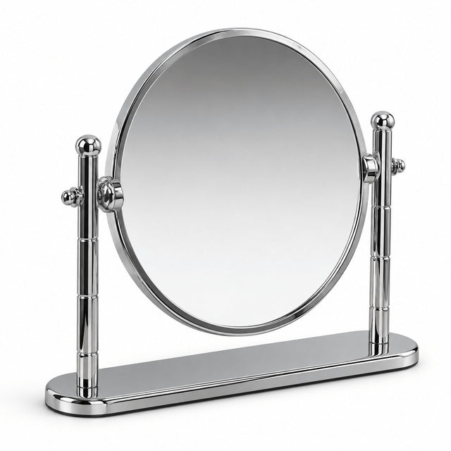 Miller Cosmetic Mirror Miller Classic Freestanding  Mirror in Chrome