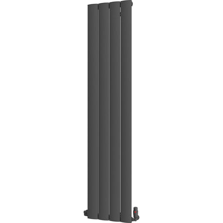 Aquarius Bathrooms Column Radiator 1800 x375mm / Anthracite Aquarius Wave Verical Panel Radiator