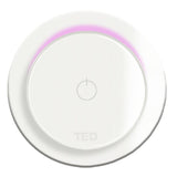 TED Concealed Shower Valve Matt White TED Togo Single Outlet Concealed Shower Valve and Digital Ring Button