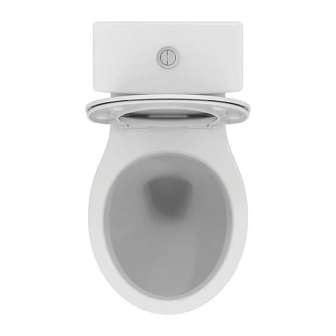 Ideal Standard Close Coupled Toilet Ideal Standard Eurovit+ Comfort Height Close Coupled Toilet with Soft Close Toilet Seat