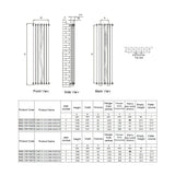 Reina Column Radiator Reina Coneva Vertical Column Radiator