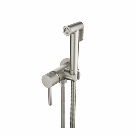 Saneux Douche Brushed Nickel / Knurled Saneux Cos Douche Kit with Handset and Holder