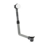 UK Bathroom Store Matt White Vado Clic-Clac Bath Filler Waste and Overflow