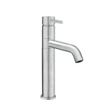 Crosswater Kitchen Tap Crosswater Design Side Lever Kitchen Mixer Tap in Brushed Nickel