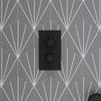 Britton Concealed Shower Valve Matt Black Britton Hoxton 2.0 2 Outlet, 2 Handle Concealed Thermostatic Shower Valve