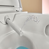Geberit Smart Toilet Geberit Aquaclean Alba Rimless Wall Hung Smart Toilet