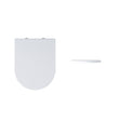 UK Bathroom Store Imex Arco/Blade/Alma Slimline Wrapover Soft Close, Quick Release Duraplus Seat