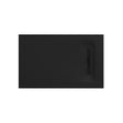 Crosswater Rectangle Shower Tray Matt Black / 800 x 1700mm Crosswater Vito Rectangle 25mm Stone Resin Shower Tray