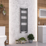 Eastbrook Wendover Straight Heated Towel Rail in Anthracite