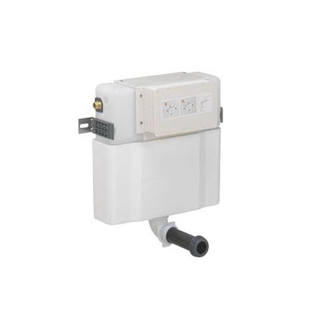 Crosswater Concealed Cistern Crosswater Standard Height Dual Flush Concealed Toilet Cistern